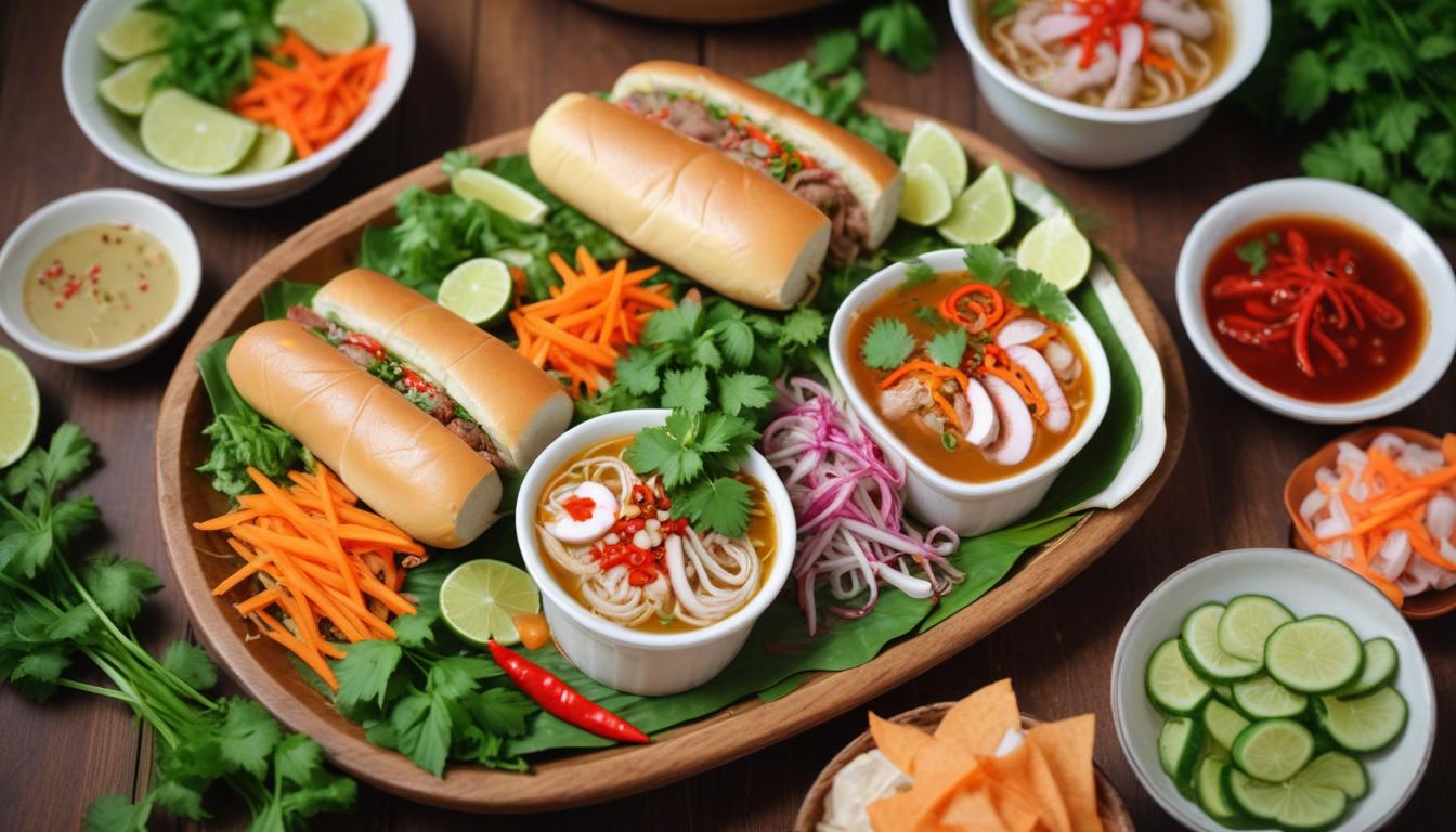 Vietnam Mutfağının Ferahlatıcı Tatları: Pho, Banh Mi ve Nuoc Cham