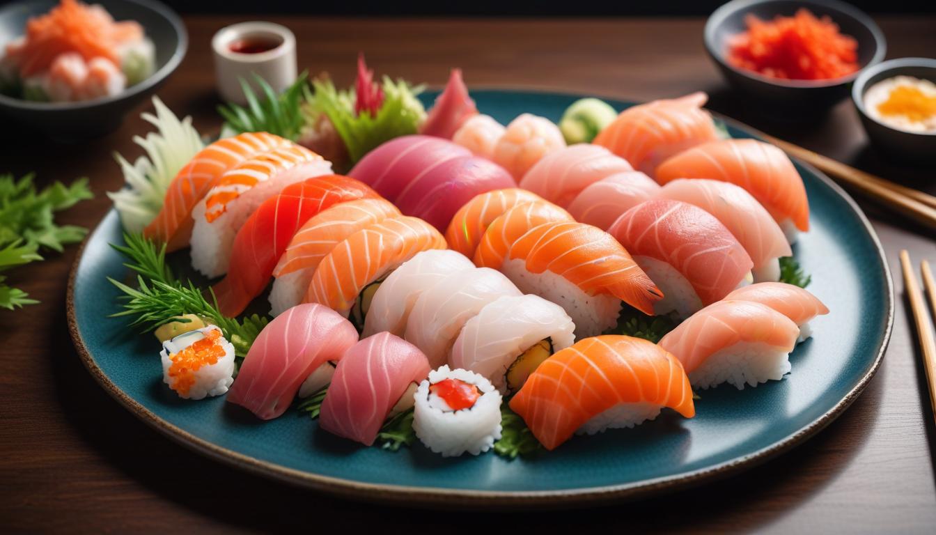 Deniz Lezzetlerinin Sanatı: Sushi ve Sashimi