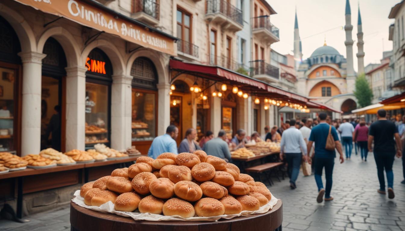 İstanbul'un En Sevilip Saplantı Haline Gelen Sokak Lezzetleri: Simit ve Ayran