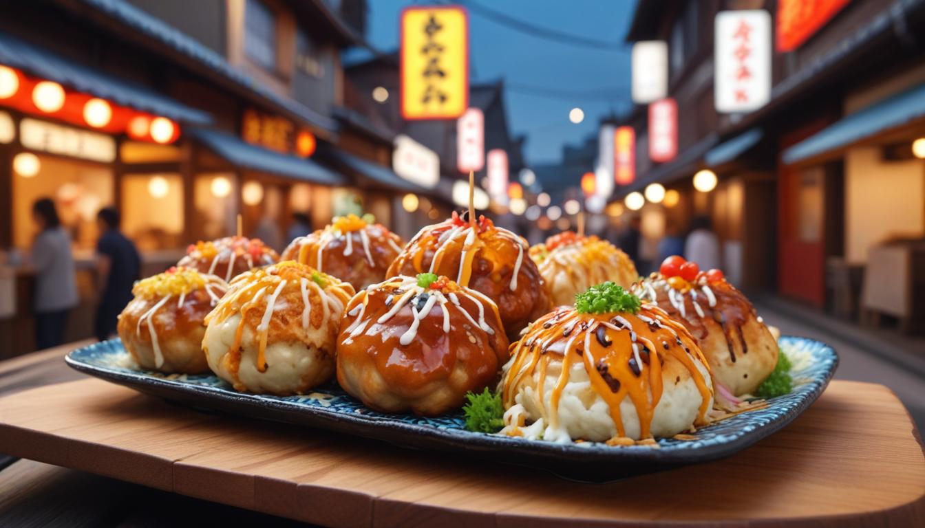 Japonya'nın Sokak Lezzetleri: Takoyaki ve Okonomiyaki ile Tanışın