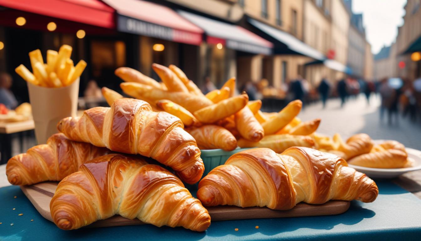 Avrupa'nın Sokak Lezzetleri: Çıtır Croissant, Taze Baget ve Sıra Dışı Patates Kızartması